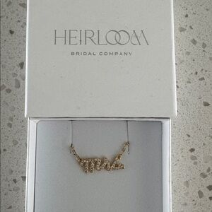 Heirloom Bridal Gold Necklace